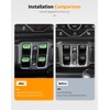 Hoolcar Window Switch Button Cover Volume Radio Air Conditioner Headlight