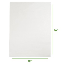 GUSTO [12 x 16 Inch - 200 Count] Pre-Cut Parchment Paper Baking Sheets, Non-Stick, Unbleached, Parchment Paper Sheets for Baking & Cooking - White (Formerly Comfy Package)