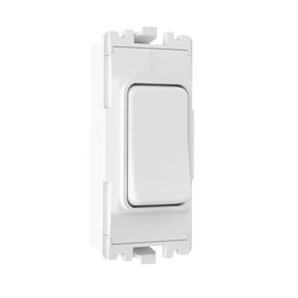 Kinetic grid-compatible wireless Switch for use with Candeo RF receivers, works with MK faceplates