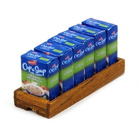 MyTinyWorld Dolls House Miniature Cream of Mushroom Cup a Soup 6 In A Tray