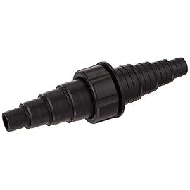 Oase 55360 Universal Hose Connector 1 1/2 Inch Black Universal Connection 19 / 25 / 32 / 38 mm