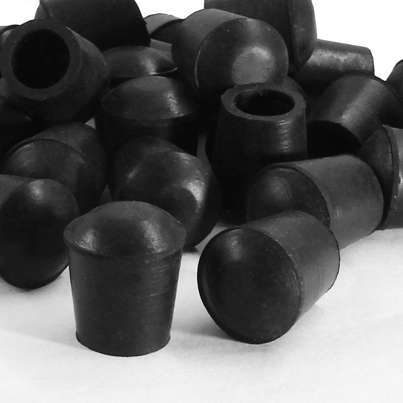 Piutouyar Round PVC Rubber Furniture Covers, 12mm / 1/2 Inches