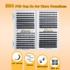 RITALASH 384PCS 4 Style Cluster Lashes Book Individual Lashes Clusters