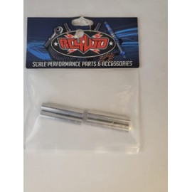 31Mm (1.22) Internally Threaded Aluminum Link (Silver) (4) Z-S1507