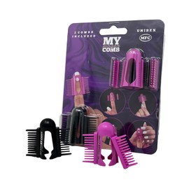 My Finger Comb 3-in-1 Edge Comb - For Braids, Beards, Edges, Eyebrows, and more!