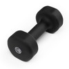 Marcy Neoprene Dumbbell, Single Piece, 10-lb, Midnight Black