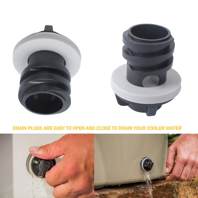Cooler Drain Plug Replacement Compatible with Yeti's Line of Roadie,