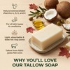 Tallow Soap 3 x 100g, Grass Fed Multi Use Bar