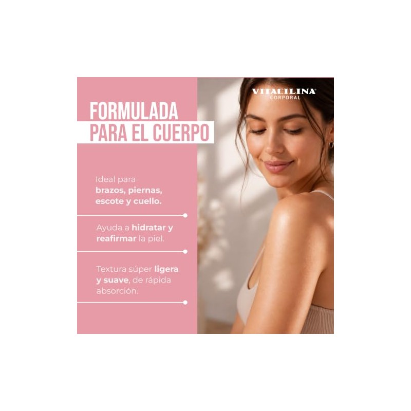 Vitacilina Corporal Clarité │ Niacinamida 3% + Vit. C │