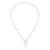 Tamaris Necklace, Stainless Steel, Glass Pearl