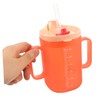 GOOHOCHY Prevent Drinking Cup Double Handle Kids Water Cup with
