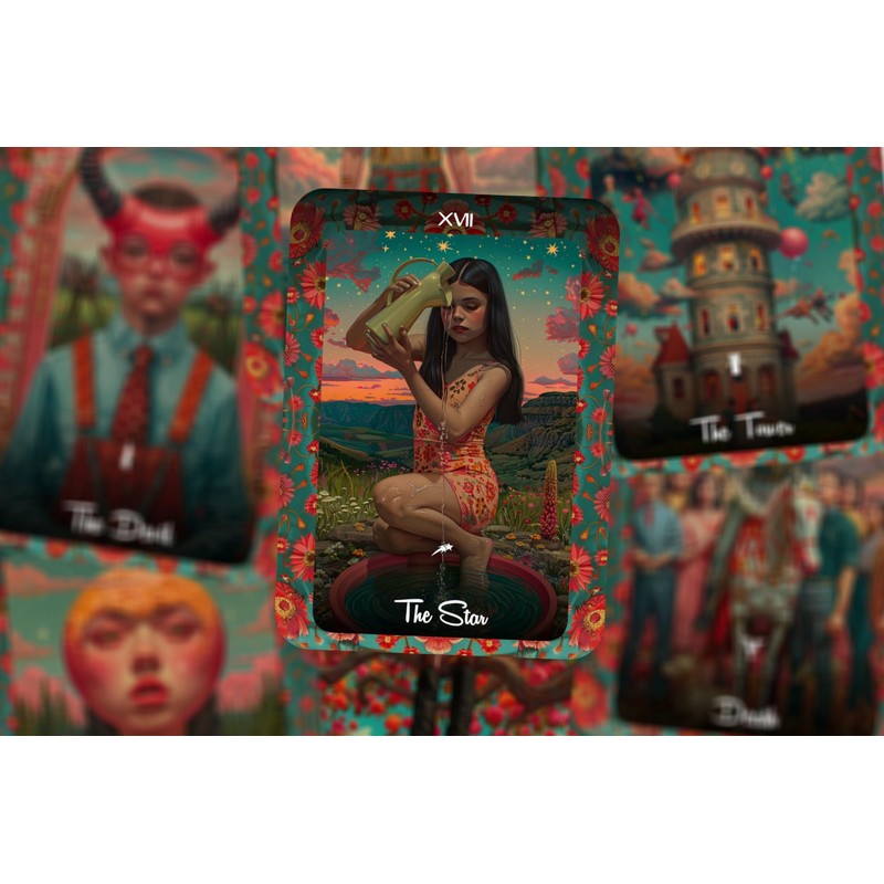 Surreal Visions Tarot - 78 Cards