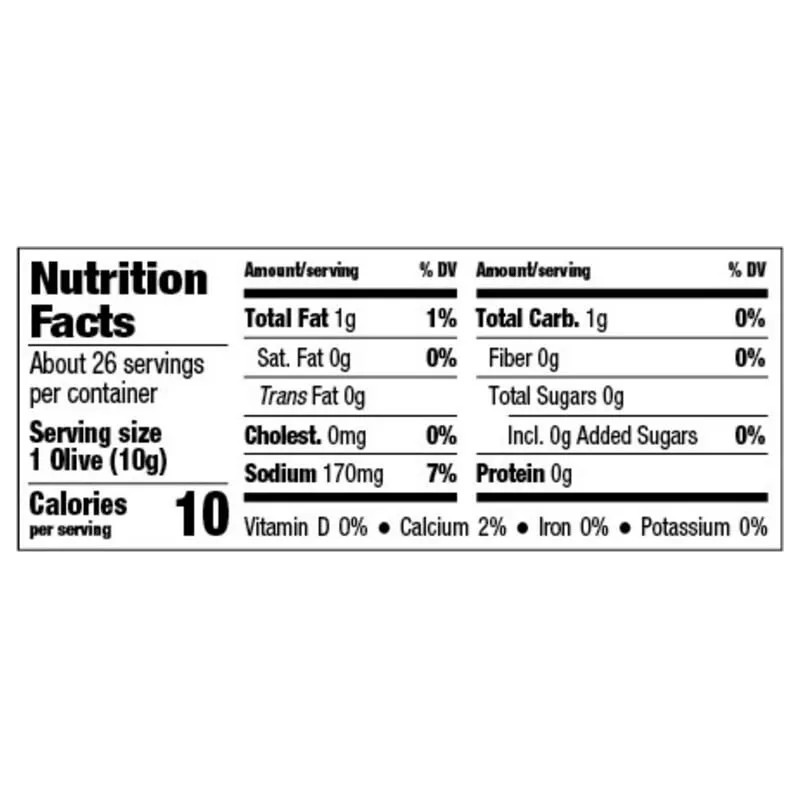 Mezzetta Bleu Cheese Stuffed Olives 9.5 fl oz Jar Brand