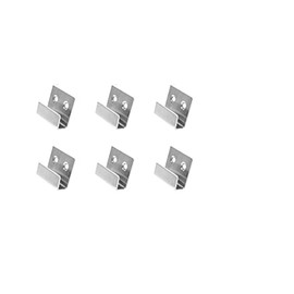 Heavy Duty Wall Hooks Stainless Steel Folding Hook Rope Picture Picture Frame Metal Hooks for Garage Kitchen Cellar Workshop Pack of 6 Inner Distance 10 mm