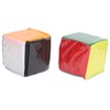 2pcs DIY Education Playing Game Dice with Clear Pocket Early