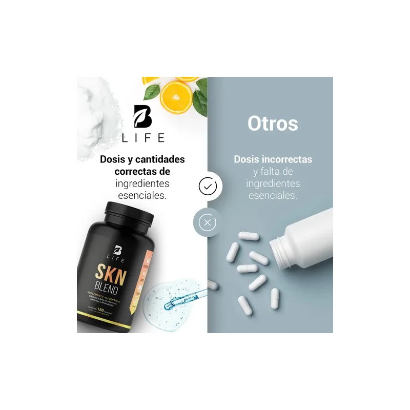 Complejo Para La Piel De 180 Cáps Colag. Tipo I