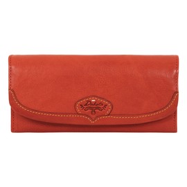 Dakota DA-30172 Harvest Women's Long Wallet with Coin Purse, orange