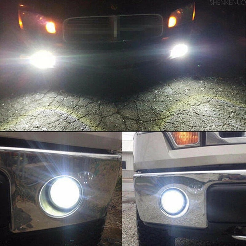 SHENKENUO 4x H4 H11 Combo LED Headlight Fog Light Bulbs