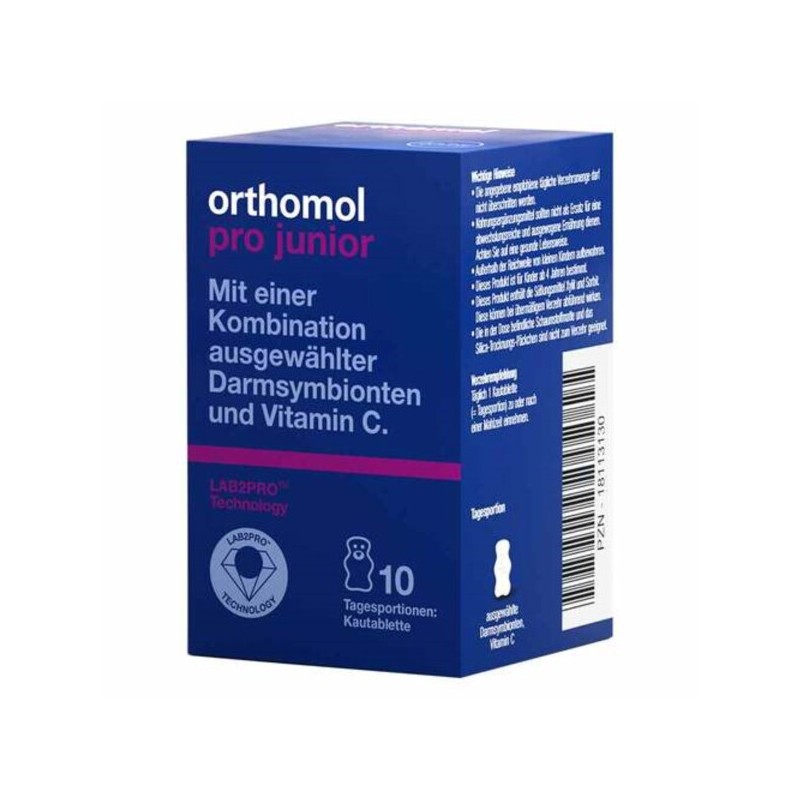 Ossomol 오쏘몰 Orthomo 프로 주니어 츄어블 정제 10개입 Orthomo Pro
