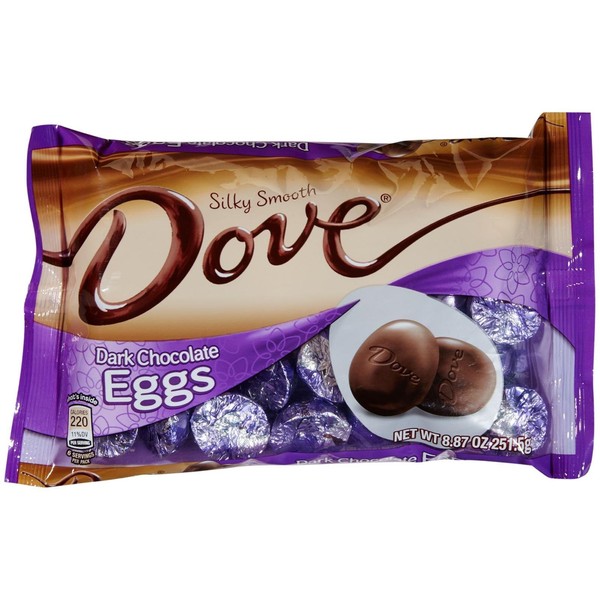 Dove Chocolate Easter Eggs - Dark Chocolate - 8.87 oz