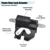 X AUTOHAUX Rear Tailgate Boot Lock Latch for Fiat 500