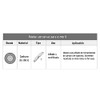 TRUPER PIES-6160T 6" Silicon Carbide Bench Grinding Wheels. Grit=60, Thickness=1",