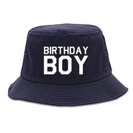 Kings Of NY Birthday Boy Bucket Hat Navy Blue