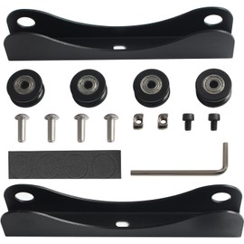 Toaiot 3D Printer Metal Filament Spool Holder - Adjustable Filament Stand Mount Rack: 0.5 - 5 kg 3D Printing Material Roller Separated Brackets Fit All Spool Sizes Types Filament PLA PETG ABS - 1