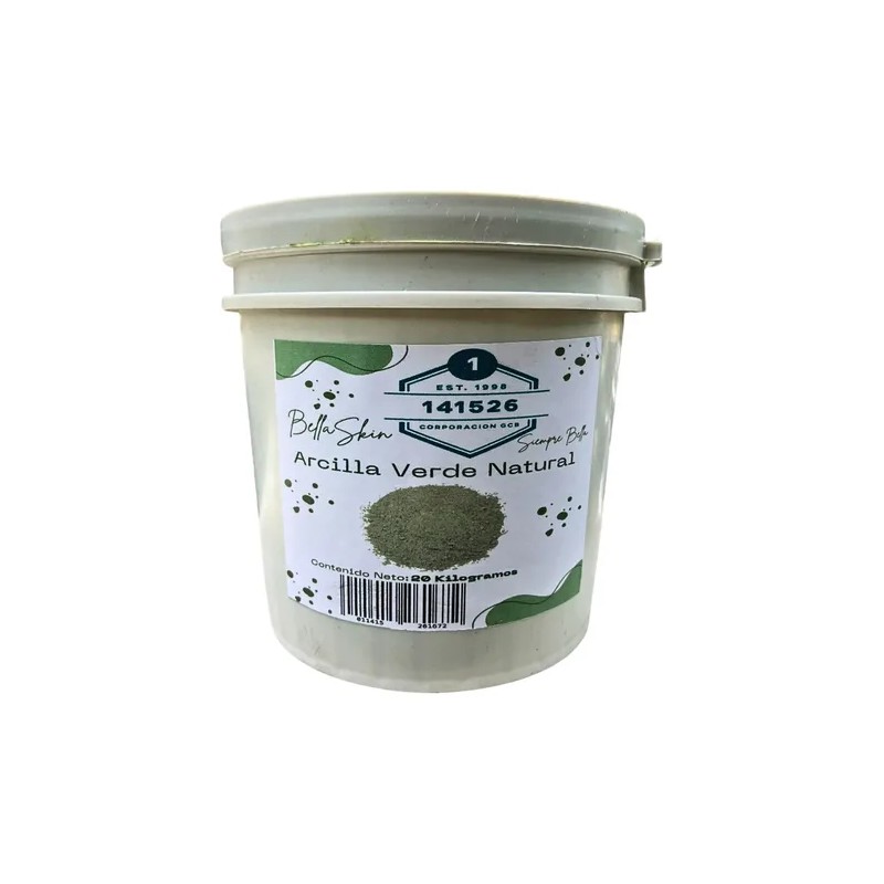 Arcilla Verde Natural Para Mascarillas 20 Kilogramos