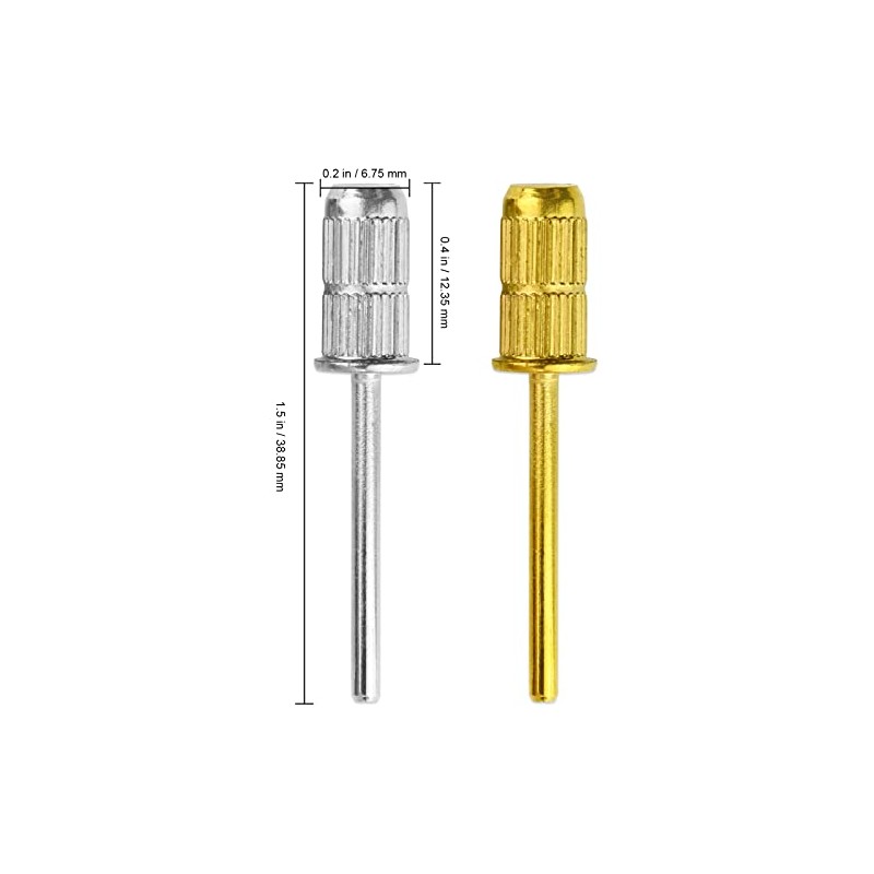 PANA 3/32” Standard Mandrel E-File Nail Drill Bits for Sanding