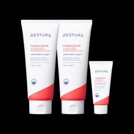 Astra [에스트라][더블] 테라크네365 클리어 딥 클렌징 폼 200g*2EA [Astra][Double] Terracne365 Clear Deep Cleansing Foam 200g*2EA
