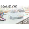 Rubbermaid 7.2 Qt. Handi-Box, Stackable Plastic Storage Bin with Latching