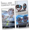 KOMBIUDA USB Adjustable Car Fan for Interior Cooling Compact Design
