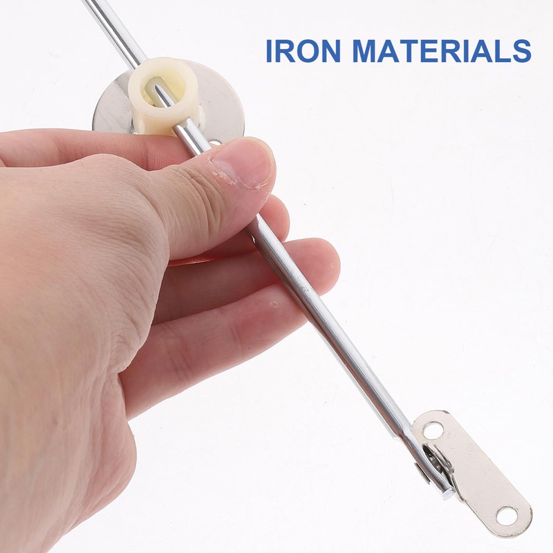 LALAFINA 4pcs Lid Support Hinge Kitchen Cabinet Hinges Soft for