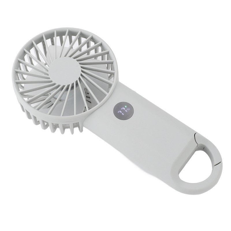Handheld Fan Multifunction 100 Levels Stepless Speed Intelligent Digital Display