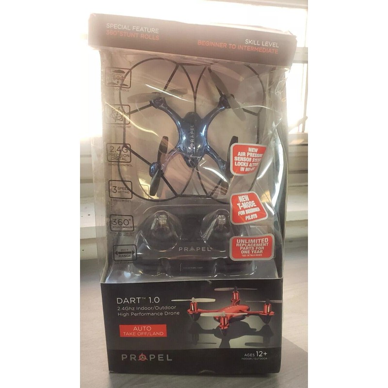 PROPEL 2.4 GHZ INDOOR/OUTDOOR HIGH PERFORMANCE DART 1.0 DRONE, BLUE