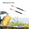 Mumusuki 2 Pieces Queen Bee Rearing Equipment Retractable Grafting Tool