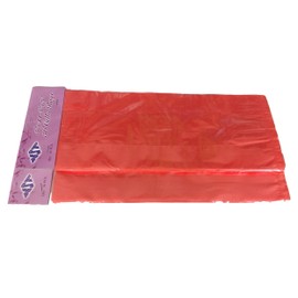 72 Pc Plain Cello Red Goody Treat Loot Bags 5"x11.5"x3" with Ties