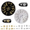 EIROVYA 2 Sets Ocean Charms Nails, Nail Charms, Stones for