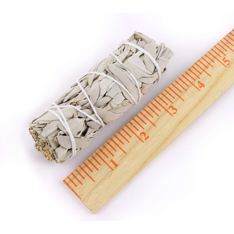SOUL STICKS 4 Inch 12-Pack Organic California White Sage Smudge