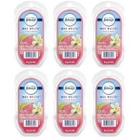 Febreze 6 PACK Febreze Guava & Vanilla Scented Wax Melts 2.5oz