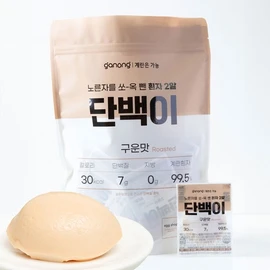 Ganon Baked Protein 40 Pack (99.5% Egg White Egg Protein) Protein Egg White Egg / 가농 단백이 구운맛 40개입(흰자 99.5프로 에그 프로틴) 단백질 달걀흰자 계란