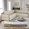 ROFASVCO Waterproof Couch Cover for Sectional Sofa 6PCS L Shaped