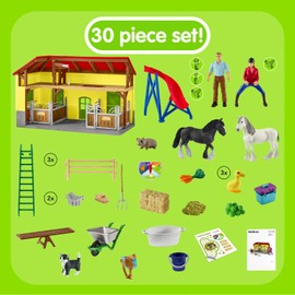 SCHLEICH HORSE STABLE