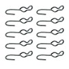 Ten (10) New SJ Hooks for Rubber Rope Bungee Shock