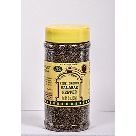 Fine Ground Malabar Pepper-9 oz-Large Bottle