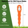 Rohacir 100 Pcs Plastic Blades for Stihl PolyCut 2-2 PolyCut