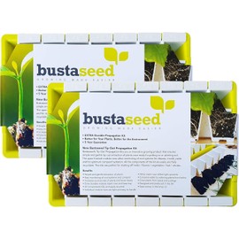 BUSTASEED Tip Out Propagation Kit - Sustainable, Reusable and Extra Durable – 35 Cell Planting Tray (2)