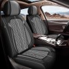 Unbranded For GMC Canyon 2015-2023 Car 2-Seat Covers Waterproof Leather