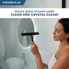 Minismus Shower Squeegee with Hook - Silicone Window Wiper -